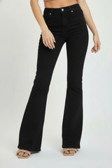 Black Bell Bottom Jeans