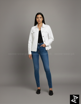 White Denim Jacket