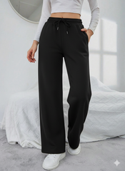 Black Flapper Trouser