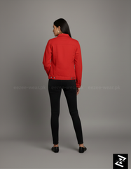 Red Denim Jacket